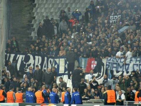 Gli ultras napoletani a Marsiglia